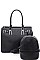 2 IN 1 CLOVER ENGRAVED TOTE AND BACKPACK