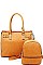 2 IN 1 CLOVER ENGRAVED TOTE AND BACKPACK