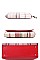 3IN1 MODERN CHECK SATCHEL BAG CLUTCH AND WALLET SET