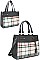 2 IN 1 SATCHEL SET WITH LONG STRAP