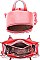 2 IN 1 CHECK FRONT TOTE AND BACKPACK SET