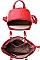 2 IN 1 CHECK TOTE AND MINI BACKPACK SET