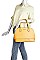 3 IN 1 2 DOMED SATCHEL BAGS AND CLUTCH SET