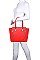 3IN1 MODERN SATCHEL BACKPACK AND CLUTCH SET