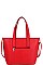 3IN1 STYLISH FASHION SHOPPER BACKPACK AND CLUTCH SET