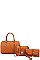 3IN1 FASHION BOSTON BAG CROSSBODY AND CLUTCH SET