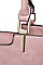 3IN1 SMOOTH STYLISH TOTE BAG WITH MINI BACKPACK AND CLUTCH SET