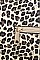 3IN1 CHEETAH STYLISH SHOPPER BAG WITH MATCHING BACKPACK AND CLUTCH SET
