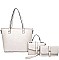 3 IN 1 TOTE CROSSBODY AND CLUTCH SET