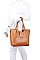 3 IN 1 STYLISH SATCHEL CROSSBODY SET