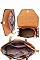 3 IN 1 STYLISH SATCHEL CROSSBODY SET