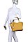 3 IN 1 FLORAL TOTE BAG WITH EARS MINI BAG AND CLUTCH SET