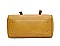 3 IN 1 TRENDY SMOOTH STUD STRAP DESIGN DUFFEL BAG AND CLUTCH SET