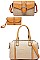 3 IN 1 STYLISH WOVEN SATCHEL SET