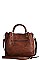 DESIGNER FASHION MODERN SATCHEL WITH LONG STRAP