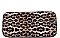 LEOPARD TASSEL ACCENT TWO WAY SATCHEL BAG