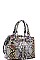 SNAKE SATCHEL FRONT TASSEL WITH LONG STRAP