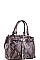 SNAKE SATCHEL FRONT TASSEL WITH LONG STRAP