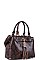 SNAKE SATCHEL FRONT TASSEL WITH LONG STRAP