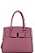 2 IN 1 RIBBON ACCENT SATCHEL WITH WALLET