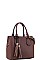 CUTE TASSEL ACCENT SATCHEL WITH LONG STRAP