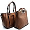 Tote With Handhold Inner 2 in 1 Handbag