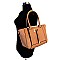 Tote With Handhold Inner 2 in 1 Handbag