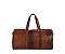 Ostrich Croc 2-in-1 Duffle & Makeup Pouch Set