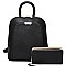 Fashion Backpack & Wallet Set