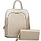 Fashion Backpack & Wallet Set