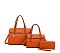Fashion Satchel-Crossbody 3 in 1 Set