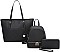 Saffiano Quality 3-in-1 Shopper Set