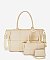 Fashion Woven Shopper 3-in-1 Set