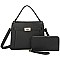 2-in-1 Fashion Top Handle Satchel