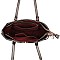 V Accent 3-in-1 Shopper Tote/Satchel Set