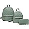 Quilted Classic 3-in-1 Backpack Set