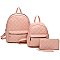 Quilted Classic 3-in-1 Backpack Set