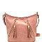 Multi Pocket Double Tassel Cross Body MH-LF4054