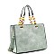 Classy Link Chain 2Way Medium Satchel