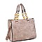 Classy Link Chain 2Way Medium Satchel