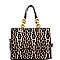 Leopard Print 2-Way Satchel