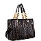 Leopard Print 2-Way Satchel