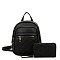 Fashion Quilted 2 in 1 Backpack