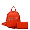 Fashion Quilted 2 in 1 Backpack