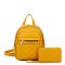 Fashion Quilted 2 in 1 Backpack