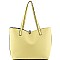3 in 1 Leopard Print Shopper Tote Value SET
