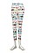 AZTEC TRIBAL PRINT HIGH WAIST WOMEN LEGGING FM-LG2868