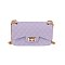 Quilt Embossed Jelly Candy Classic Shoulder Bag