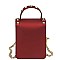 MODERN FASHION PLAIN DESIGN CROSSBODY BAG