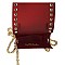 MODERN FASHION PLAIN DESIGN CROSSBODY BAG